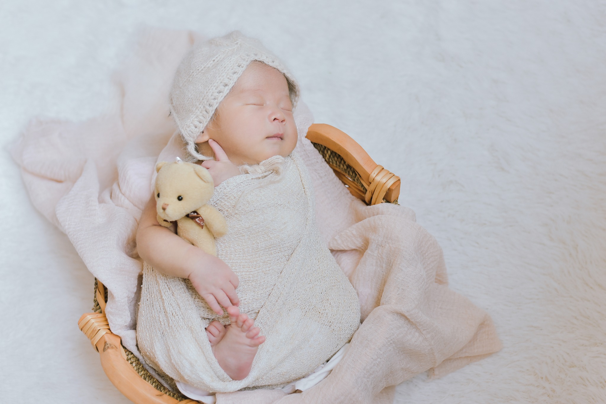 Newborn close up