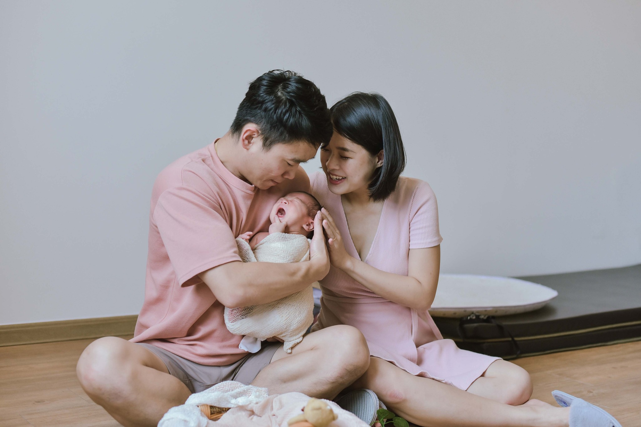 Parents with newborn